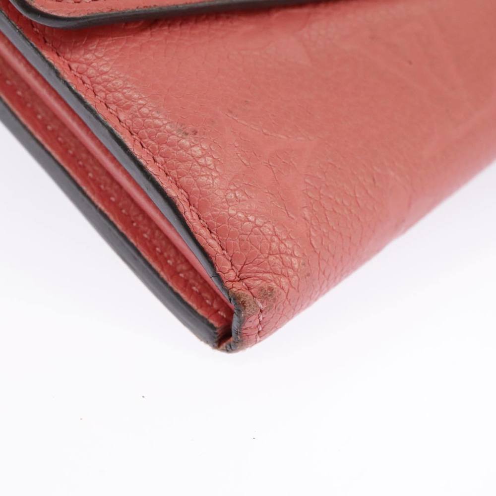 LOUIS VUITTON Empreinte Portefeiulle Sarah Long Wallet Pink M61801 Auth am7135 - Picture 7 of 16